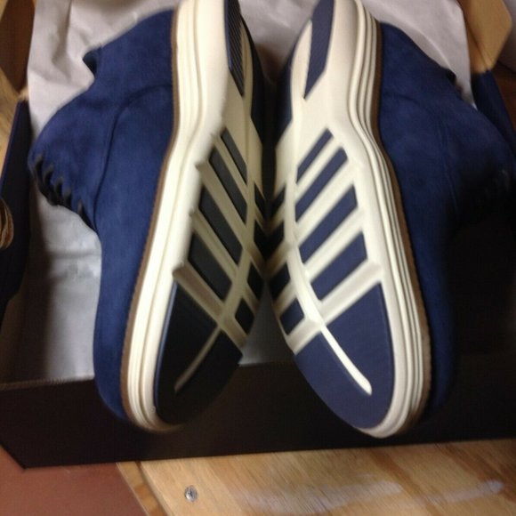 Cole Haan Men\'s OriginalGrand Ultra Blue Suede Oxford Casual Shoes 11.5M NIB main image 10